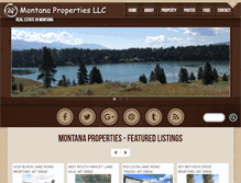 Tablet Screenshot of montanapropertiesllc.com